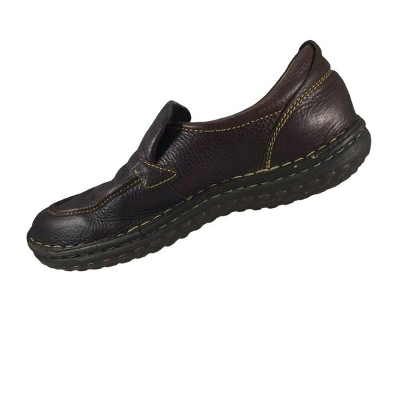 BORN Loafers Womens 8.5 Brown Leather Slip On Round Toe Shoes Casual EU 40 - Picture 11 of 12